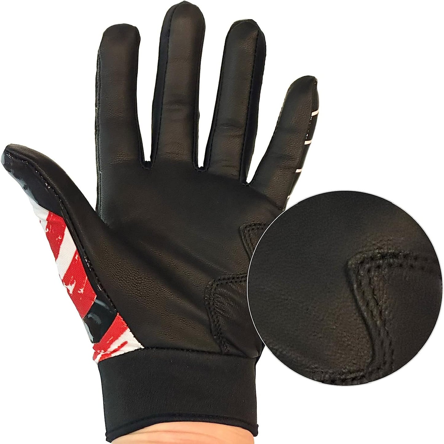Baseball/Softball Leather Batting Gloves | Ballpark Elite