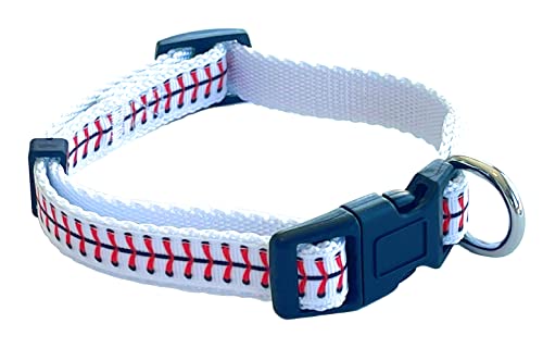 Ballpark Elite Baseball Dog Collar