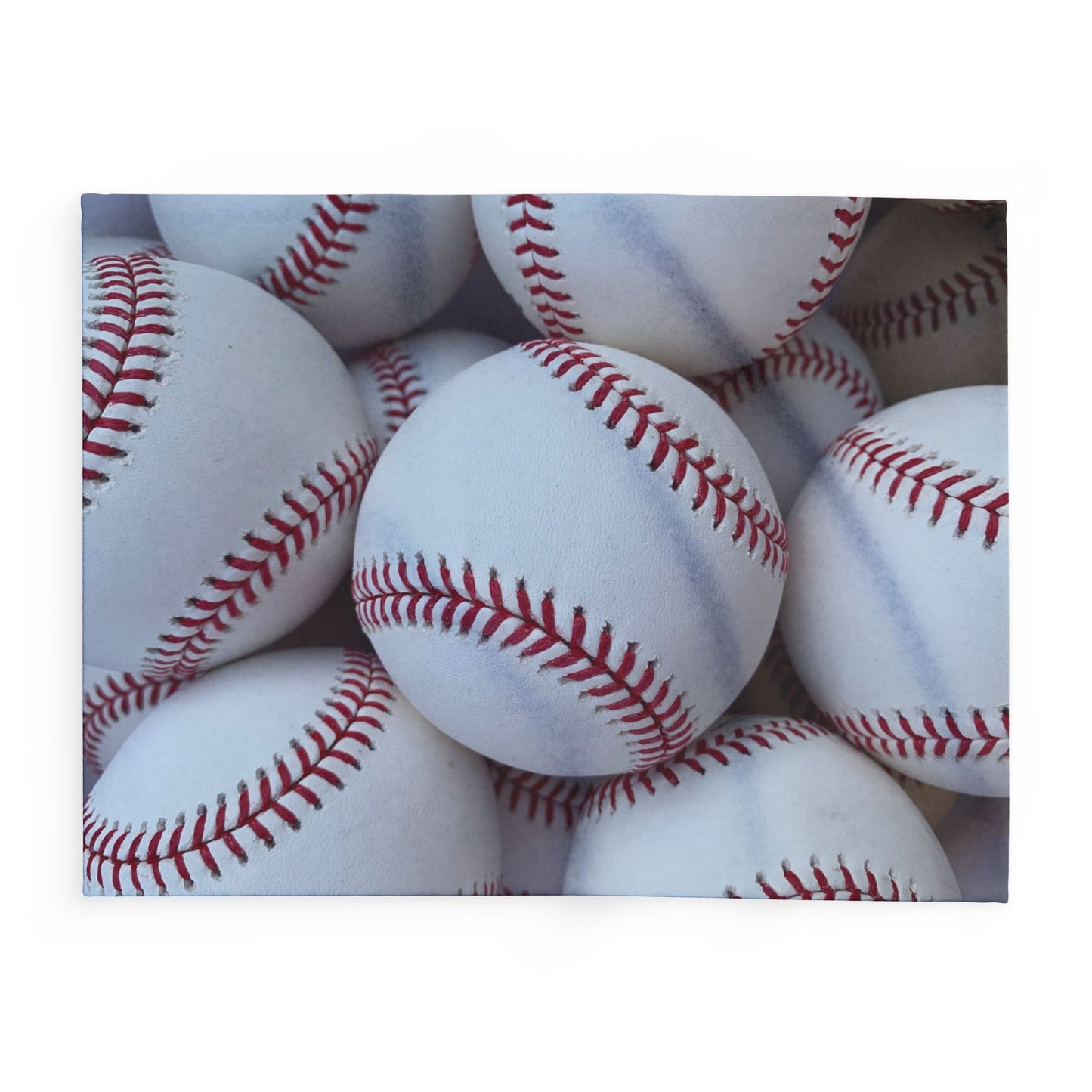 Ballpark Elite Baseballs Arctic Fleece Blanket