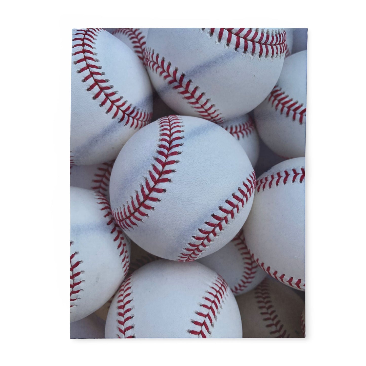 Ballpark Elite Baseballs Arctic Fleece Blanket