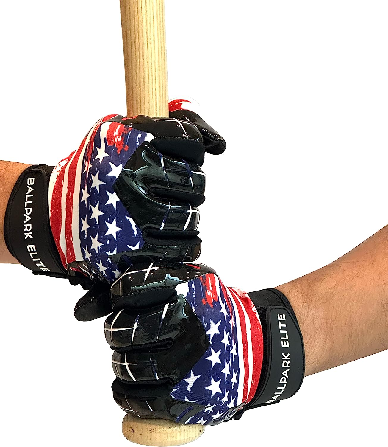 American flag best sale baseball batting gloves