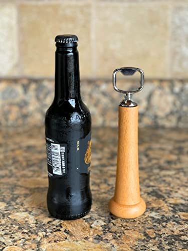 Baseball Bat Handle Bottle Opener by Ballpark Elite