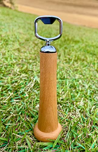 Baseball Bat Handle Bottle Opener by Ballpark Elite